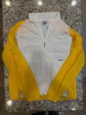 Solumbra Sun Precautions Cycling Sun Jacket White Yellow XL
